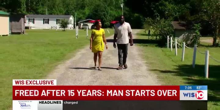 WIS Exclusive: SC man shares life after charges dismissed, hopes story inspires others