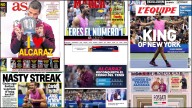 El mundo se rinde a Alcaraz: "Rey de Nueva York"