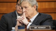 Did Senator Kennedy say radioactive shrimp turns people into aliens?