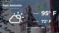 Clima de hoy en San Antonio, Texas para este jueves 18 de septiembre