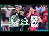 México vs. Corea del Sur (2-2): goles, video y resumen por partido amistoso