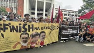 Philippine defense and military chiefs reject call to defect from Marcos over flood control uproar