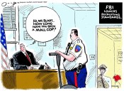 Cartoon: Paul Blart, FBI agent