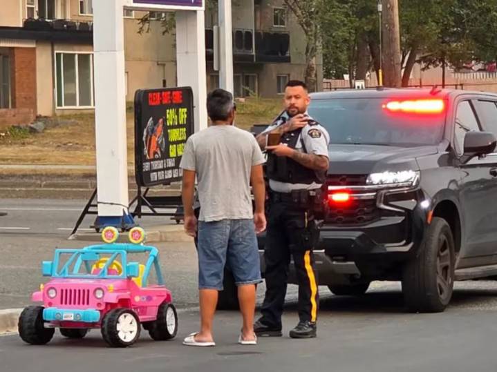 Canadian arrested for driving pink Barbie truck while impaired