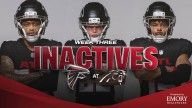 Atlanta Falcons inactives for Week 3 vs. Carolina Panthers