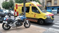 Herido al chocar una moto y un turismo