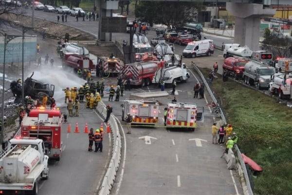 Las víctimas del estallido de pipa en Zaragoza