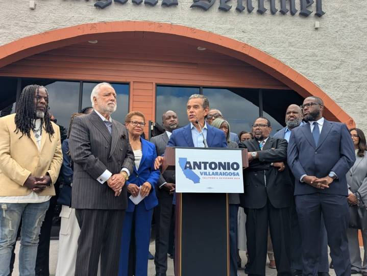 LA Mayor Karen Bass backs Antonio Villaraigosa for California governor