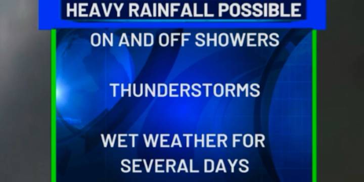Stormy today and tomorrow, then a drier Suncoast