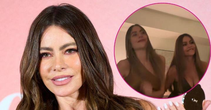 Sofía Vergara Flaunts Her Cleavage as She Dances Around to Celebrate Her Niece's Birthday: Watch
