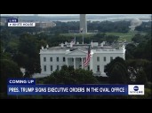 President Trump signs executive orders: LIVE