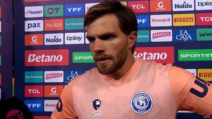 Ezequiel Centurión fue autocrítico tras la derrota de Independiente Rivadavia ante Lanús