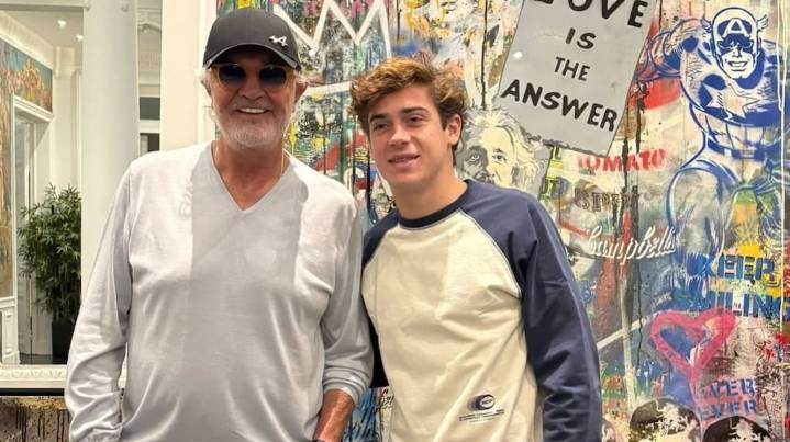 Colapinto se mostró junto al hijo de Flavio Briatore antes del GP de Singapur: la particular actividad que compartieron
