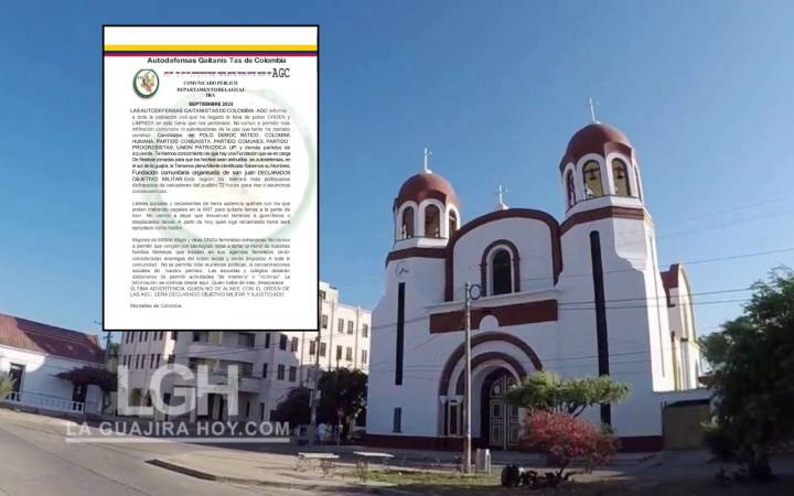 Autoridades guardan silencio ante panfleto intimidatorio en el sur de La Guajira