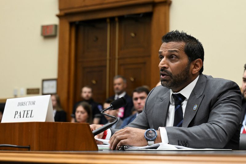 House panel questions FBI's Patel over Epstein investigation files
