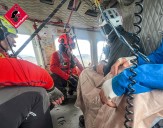 Rescatados en helicóptero dos escaladores portugueses del Puig Campana