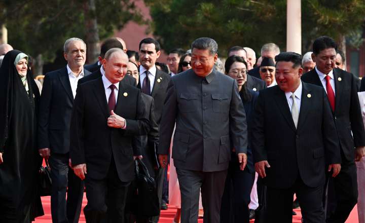 Trump tells Xi to give Putin and Kim his regards 'as you conspire'