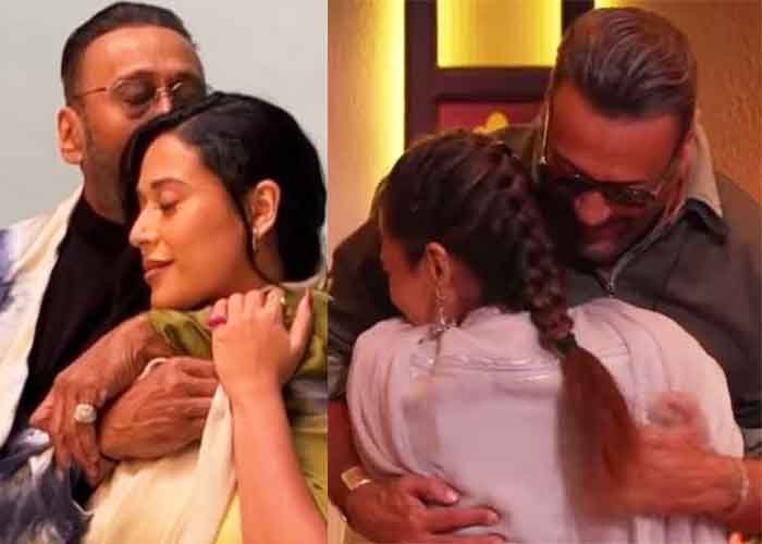 Jackie Shroff Surprises Krishna Shroff & Her Co-Contestants on Chhoriyan Chali Gaon