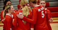 River Valley girls volleyball drops four set match against Somerton