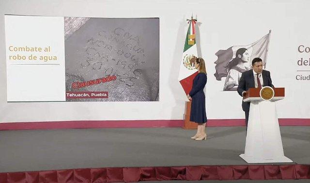 Conagua exhibe “huachicoleo” de agua en Puebla; clausura pozos clandestinos en Tehuacán
