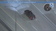 CHP in pursuit of suspect in alleged stolen pickup truck