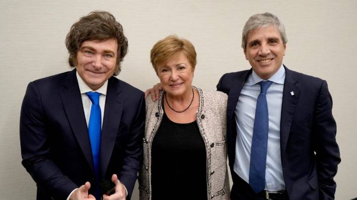 Milei se reunió con Georgieva en Nueva York y recibió elogios del FMI