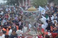 VIDEO: La imagen del Señor de los Milagros recorrió las calles de la ciudad