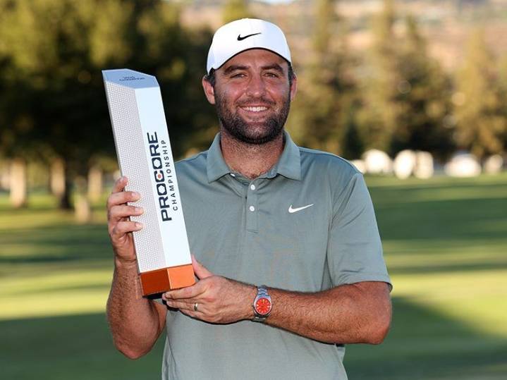 Scottie Scheffler wanted to stay sharp ahead of the Ryder Cup