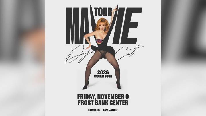 Doja Cat brings 'Tour Ma Vie' to San Antonio in 2026