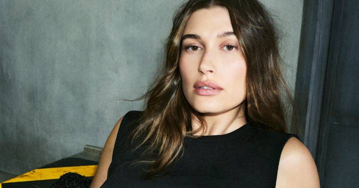 Hailey Bieber Went Braless In Her New DKNY Campaign