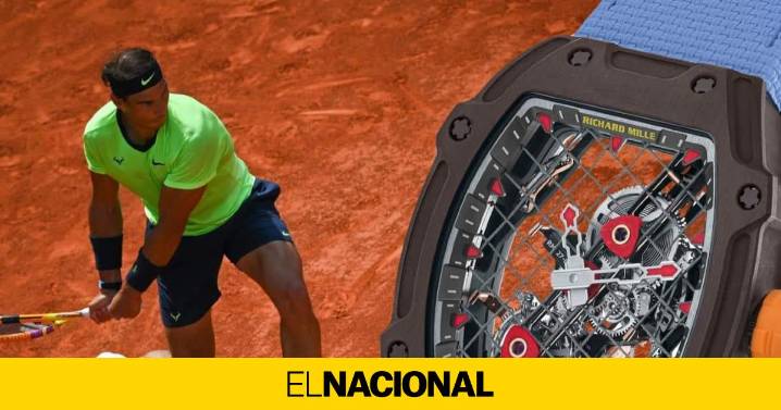 El reloj que parece un Richard Mille como el de Rafa Nadal pero cuesta lo mismo que una cena