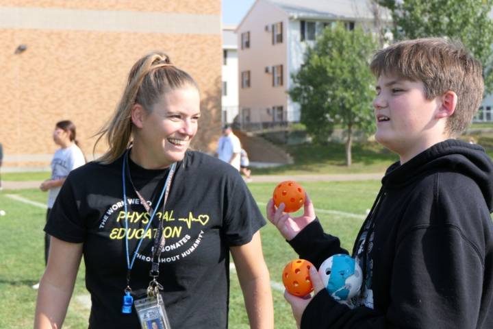 Simle Middle School teacher is a finalist for N.D. Teacher of the Year