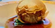 This might be the world's lightest fried spring roll. Its filling will surprise you