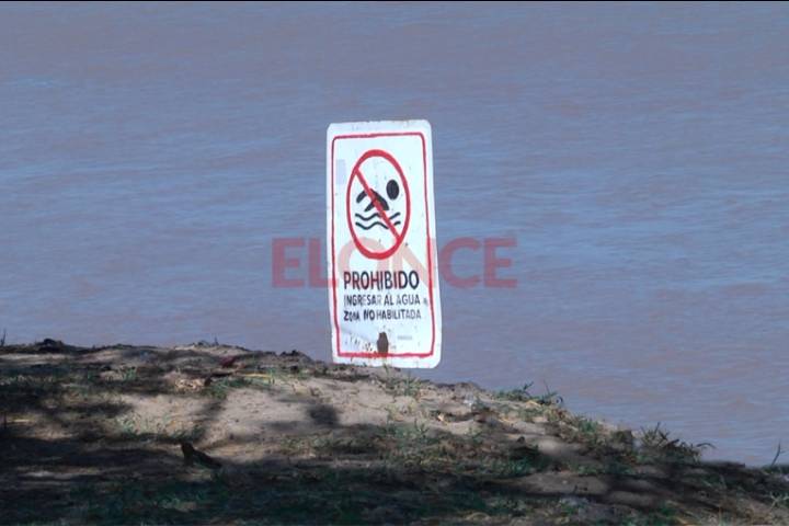 Rescataron a un hombre en el río en Bajada Grande y fue derivado al hospital