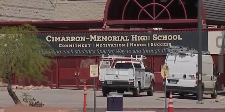 Gun found on high school campus in Las Vegas, arrest made: police