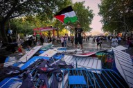Vuelta organizers defend decision to keep Israeli team in race after protests in Madrid finale