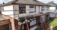 'Our house is covered in scaffolding and we have no idea why'