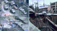 '50 meters deep': Video shows massive sinkhole in Bangkok swallowing cars, electrical poles
