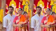 Bipasha Basu, Karan Singh Grover And Devi Give Family Goals A Whole New Meaning On Durga Ashtami