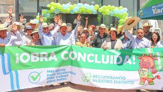 Yarabamba inaugura moderno local social en San Antonio con inversión de más de S/2.5 millones