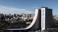 Red Bull Skateboarder Sandro Ross Attempts Record With Help from Prada Linea Rossa