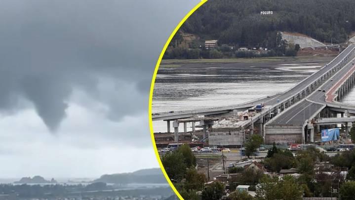 Armada de Chile emite aviso por probables trombas marinas en el sur de Chile para este viernes