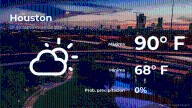 El tiempo de hoy en Houston para este sábado 27 de septiembre