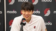 Expectations are great for Trail Blazers rookie Yang Hansen in Portland and back home