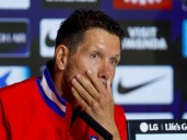 El Cholo Simeone encendió el inflador anímico antes del derby de Madrid: Veo a Julián contento, muy comprometido y lo vamos a ayudar a ser mejor todavía