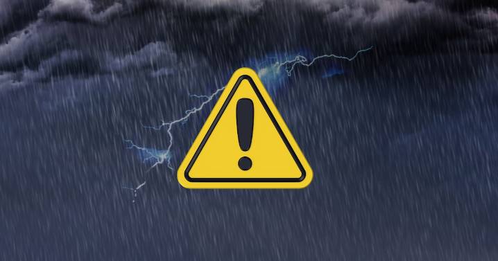 ¡Prepárate! Se espera lluvia con tormenta eléctrica en varios estados