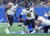 Chicago Bears coach Ben Johnson wants QB Caleb Williams to get better using his eyes