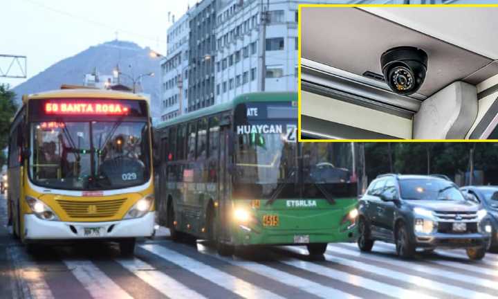 MTC planea adquirir 16 mil cámaras de vigilancia para instalarlas en buses de transporte público