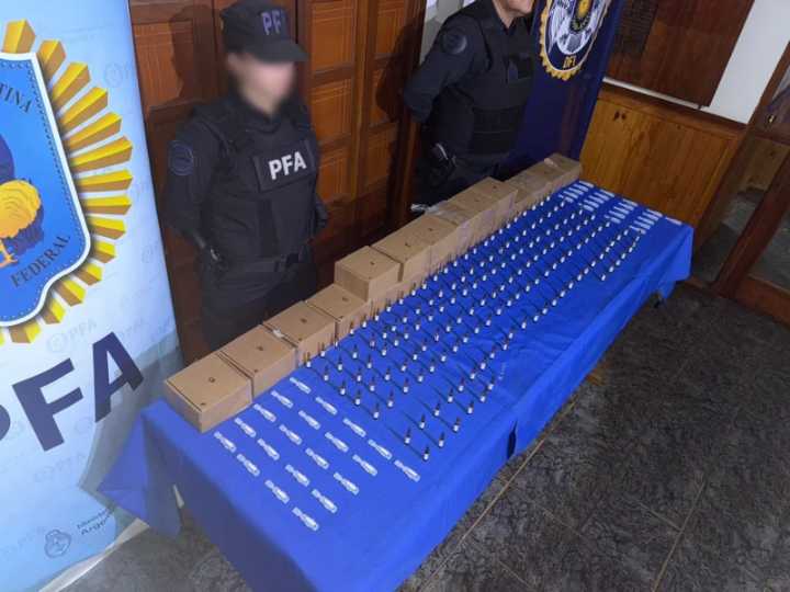 Misiones: secuestran 200 ampollas fentanilo provenientes de Paraguay con un valor superior a $400 millones