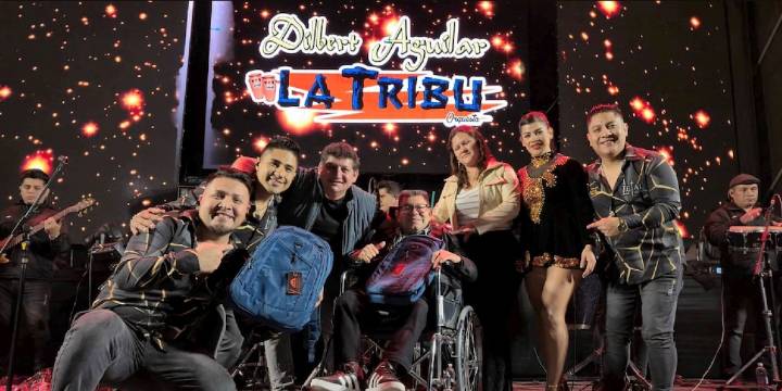 Dilbert Aguilar revela por qué no detiene sus presentaciones pese a estar en silla de ruedas: “Debo cumplir mis compromisos”